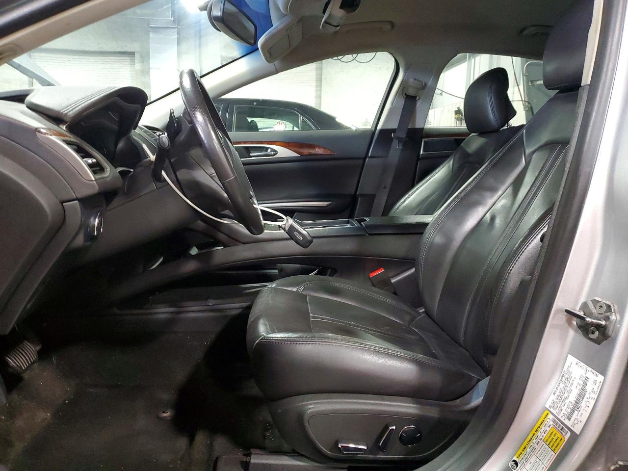 2013 Lincoln Mkz Silver vin: 3LN6L2GK5DR808267