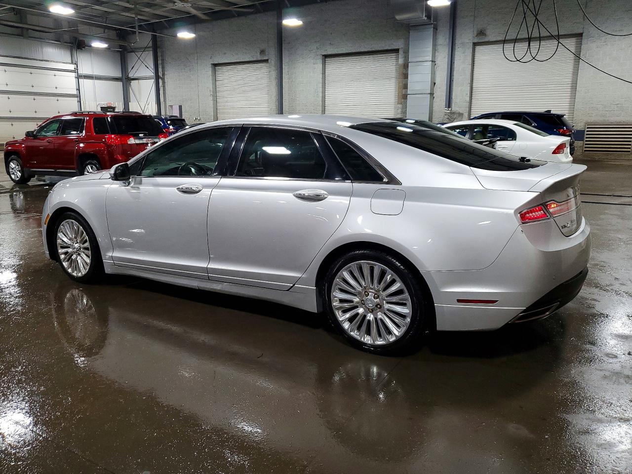 2013 Lincoln Mkz Silver vin: 3LN6L2GK5DR808267