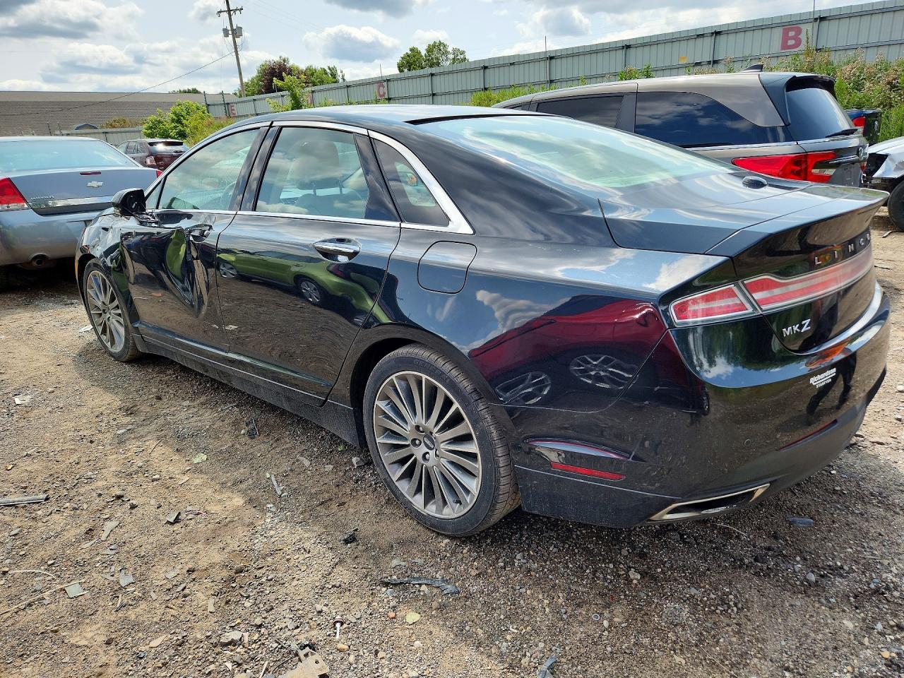 2013 Lincoln Mkz Gray vin: 3LN6L2GK5DR821441