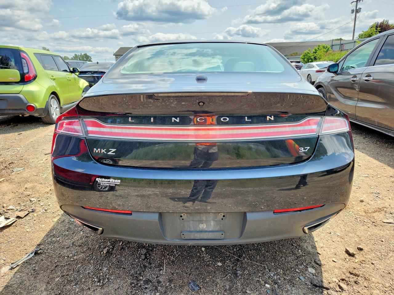 2013 Lincoln Mkz Gray vin: 3LN6L2GK5DR821441