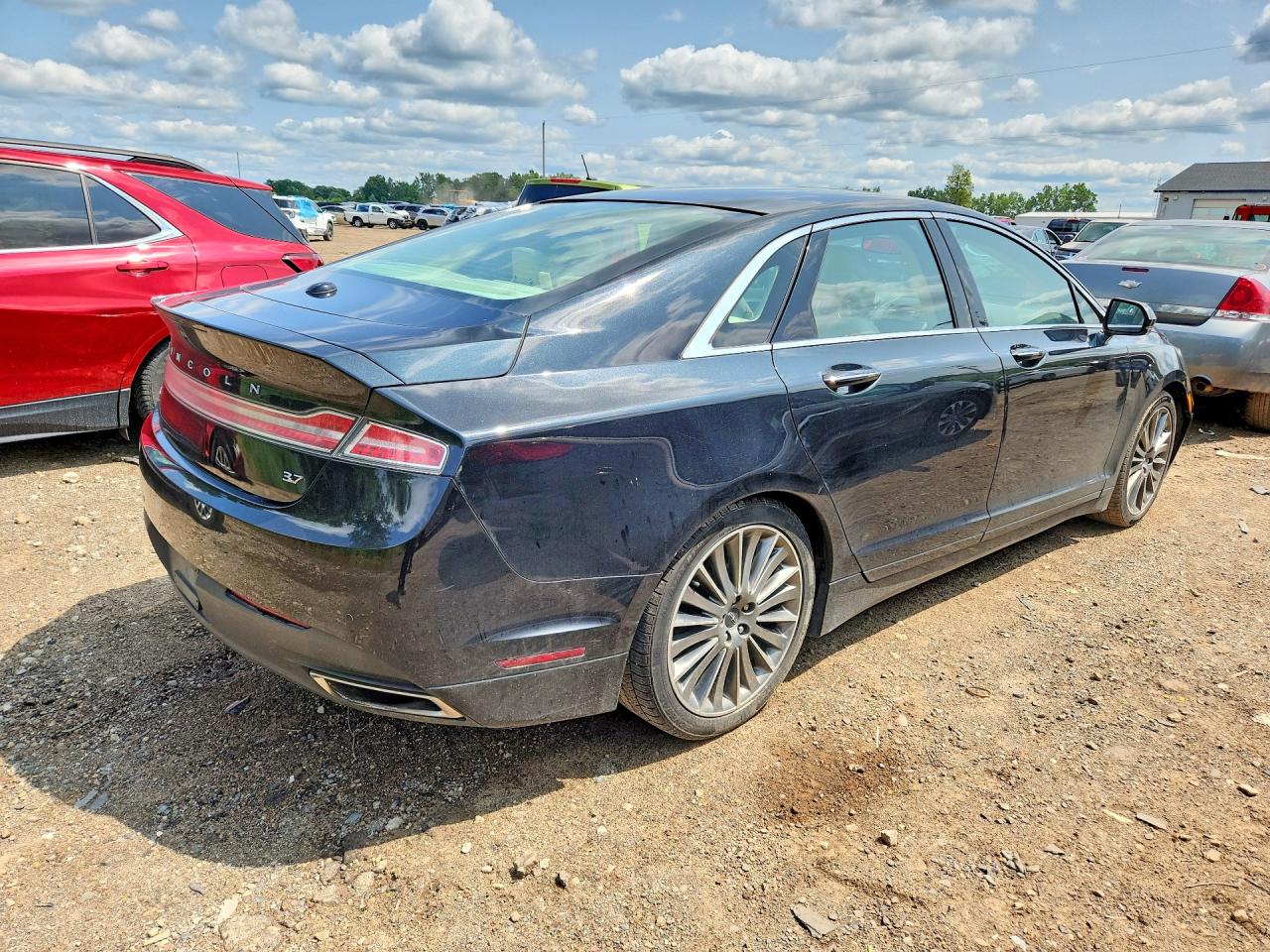 2013 Lincoln Mkz Gray vin: 3LN6L2GK5DR821441