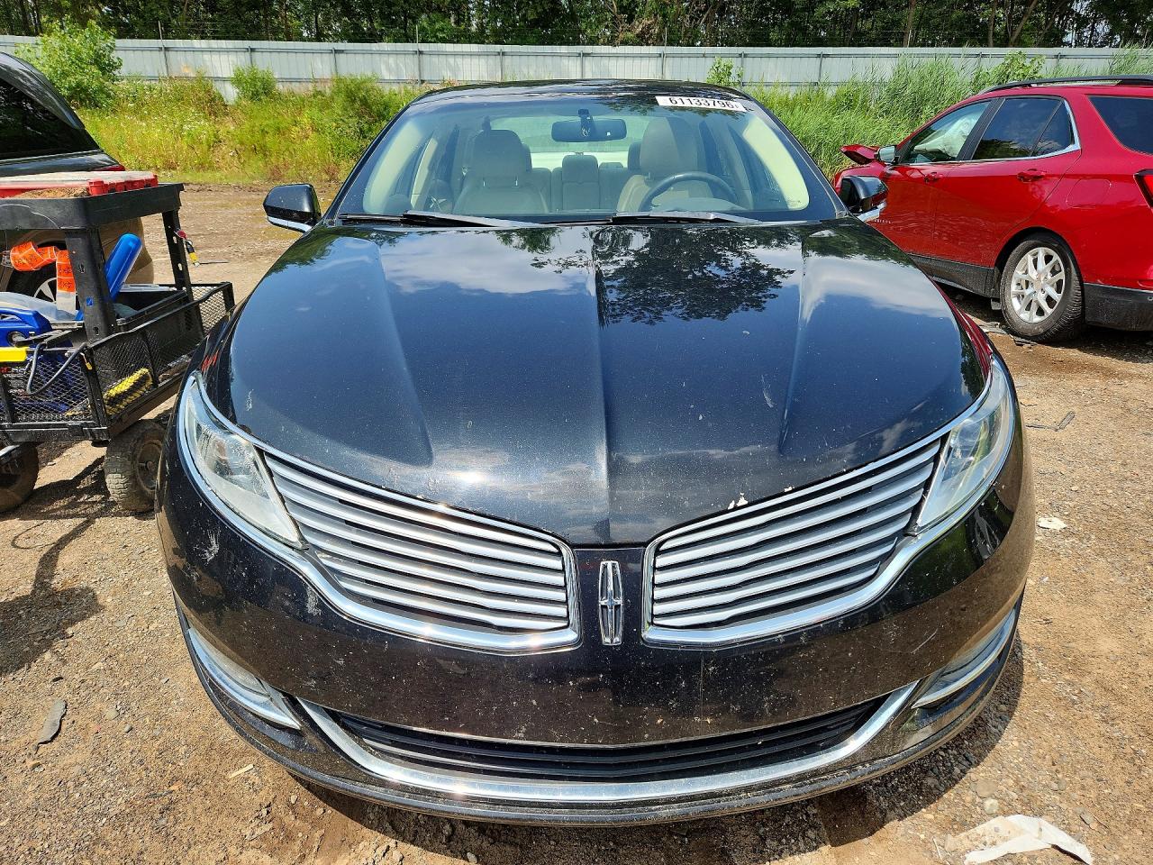 2013 Lincoln Mkz Gray vin: 3LN6L2GK5DR821441
