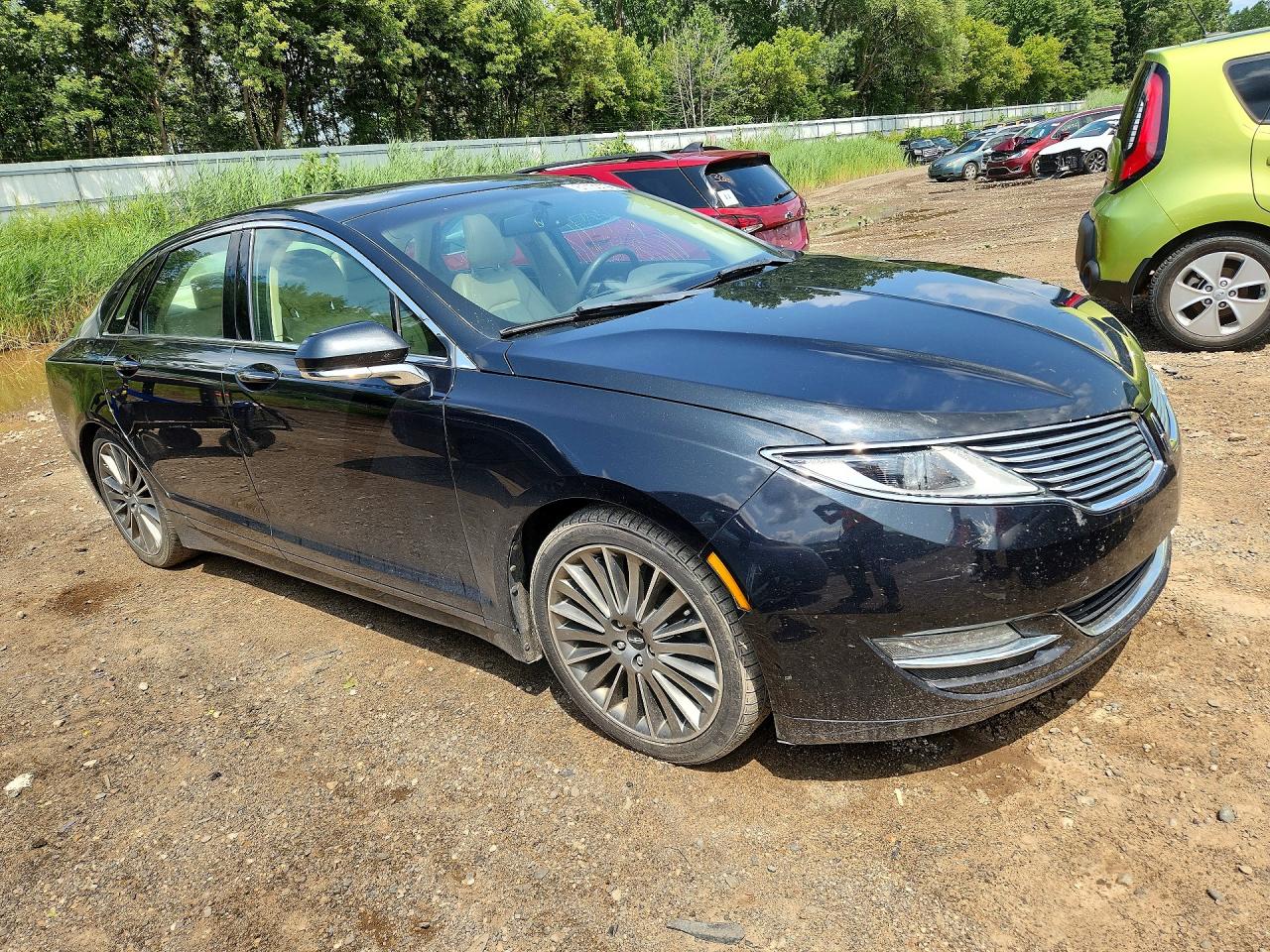 2013 Lincoln Mkz Gray vin: 3LN6L2GK5DR821441