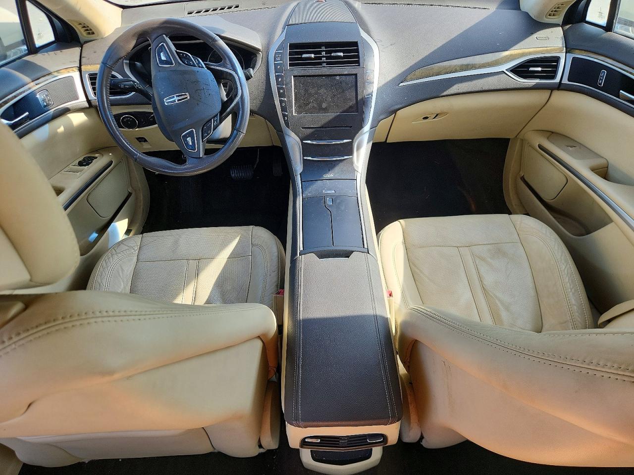 2014 Lincoln Mkz Beige vin: 3LN6L2GK5ER815253