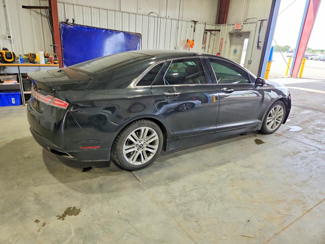 2014 Lincoln Mkz Black vin: 3LN6L2GK5ER832764