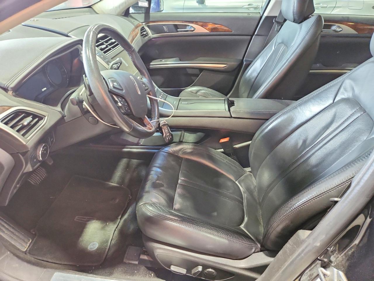2014 Lincoln Mkz Black vin: 3LN6L2GK5ER832764