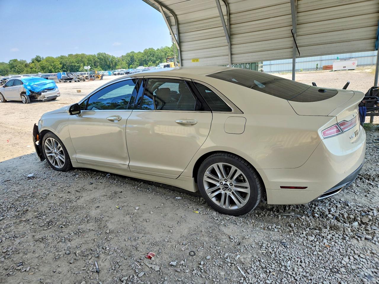 2015 Lincoln Mkz Cream vin: 3LN6L2GK6FR600546