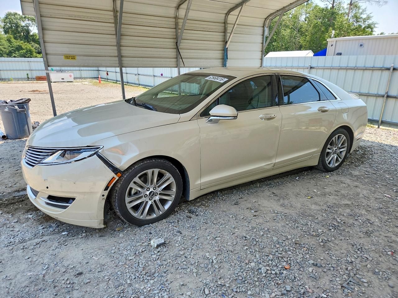 2015 Lincoln Mkz Кремовый vin: 3LN6L2GK6FR600546