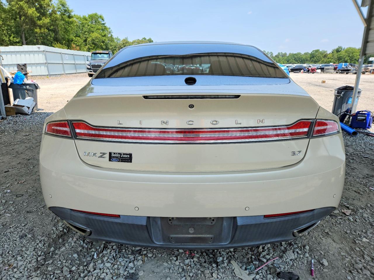 2015 Lincoln Mkz Cream vin: 3LN6L2GK6FR600546