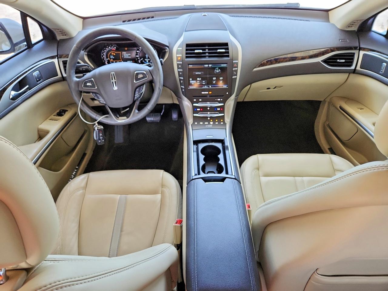 2015 Lincoln Mkz Cream vin: 3LN6L2GK6FR600546