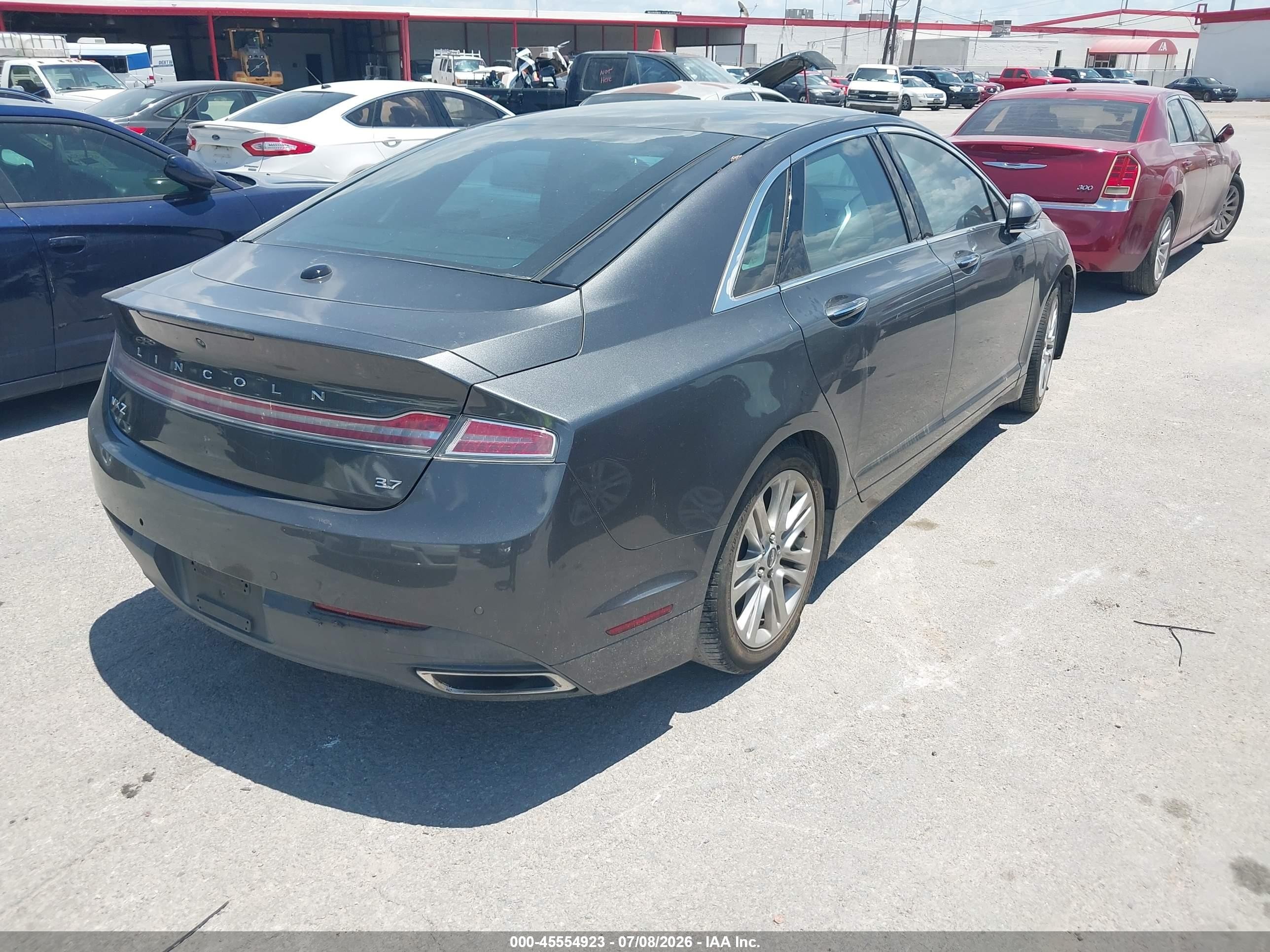 2015 Lincoln Mkz   Gray vin: 3LN6L2GK6FR607478