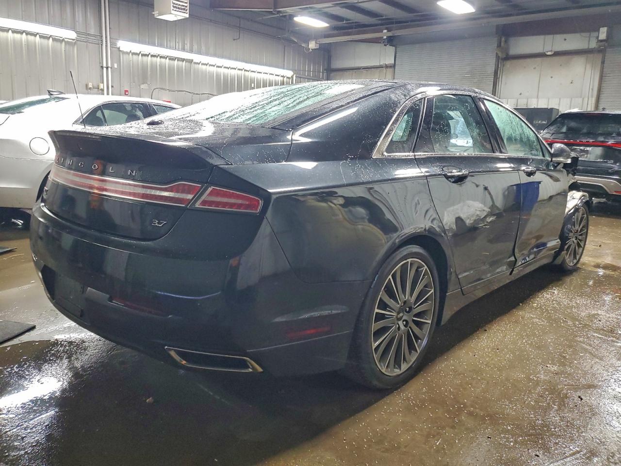 2013 Lincoln Mkz Black vin: 3LN6L2GK7DR811526