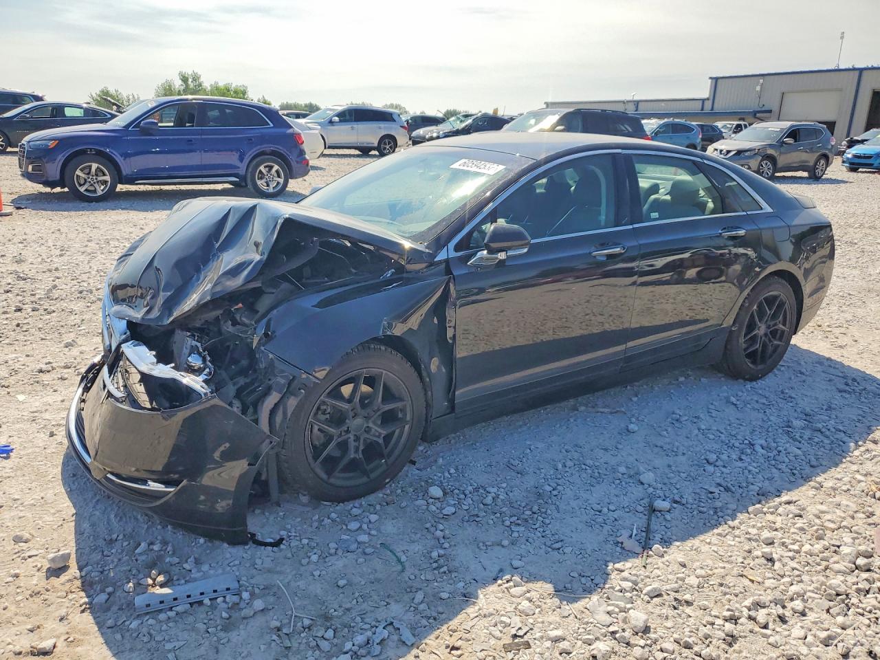 2013 Lincoln Mkz Black vin: 3LN6L2GK7DR818203