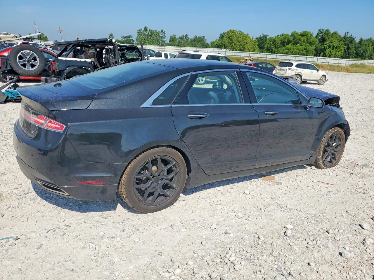 2013 Lincoln Mkz Black vin: 3LN6L2GK7DR818203