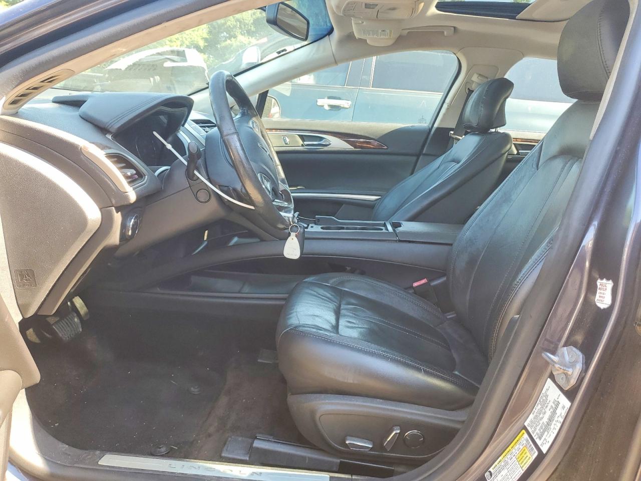 2014 Lincoln Mkz Blue vin: 3LN6L2GK7ER829770