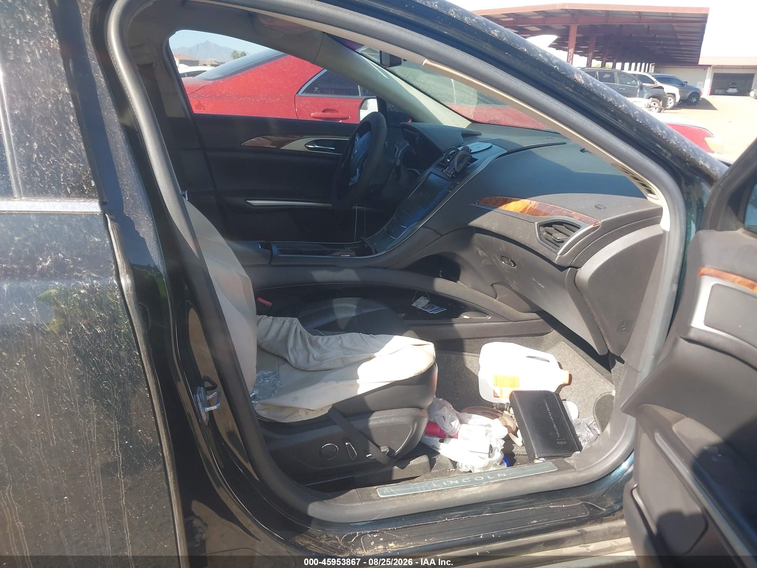 2014 Lincoln Mkz   Черный vin: 3LN6L2GK8ER803016