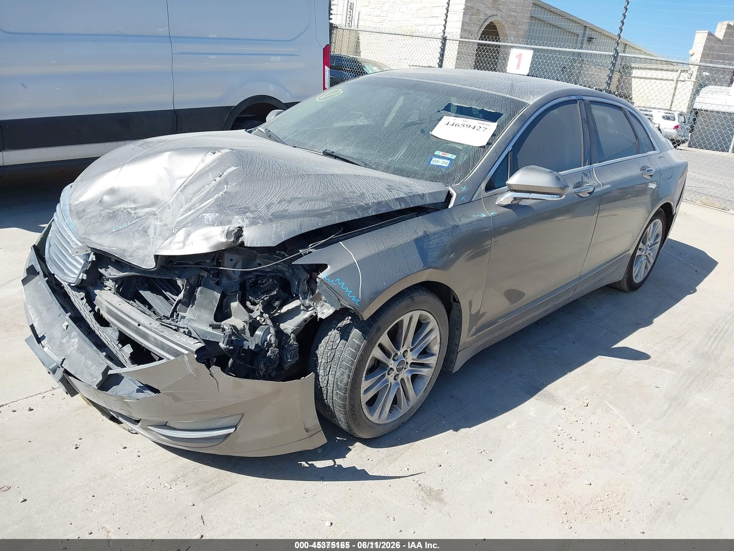 2015 Lincoln Mkz   Silver vin: 3LN6L2GK8FR624976
