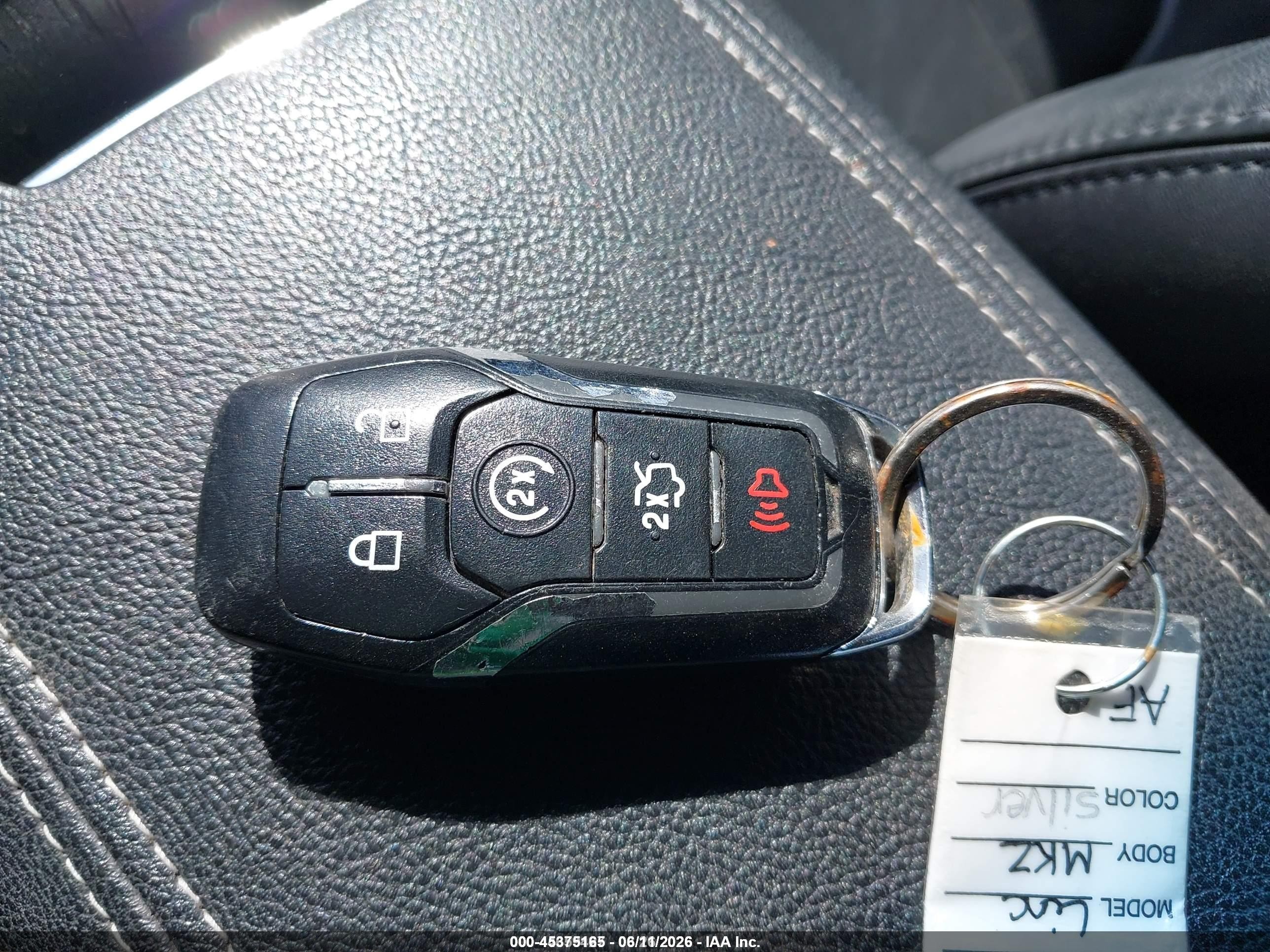 2015 Lincoln Mkz   Silver vin: 3LN6L2GK8FR624976