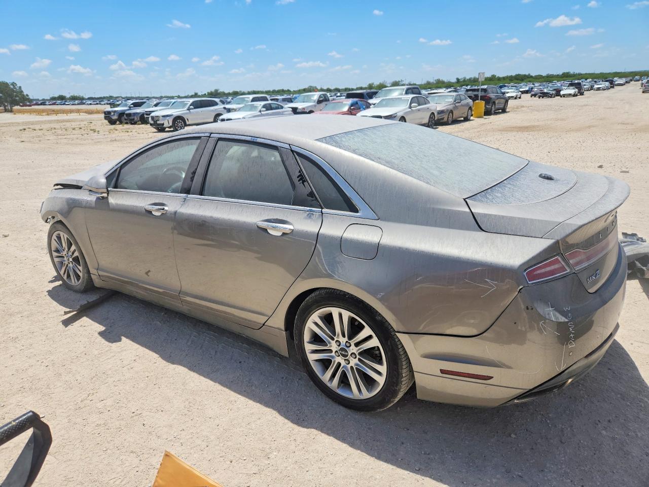 2015 Lincoln Mkz Gray vin: 3LN6L2GK8FR624976