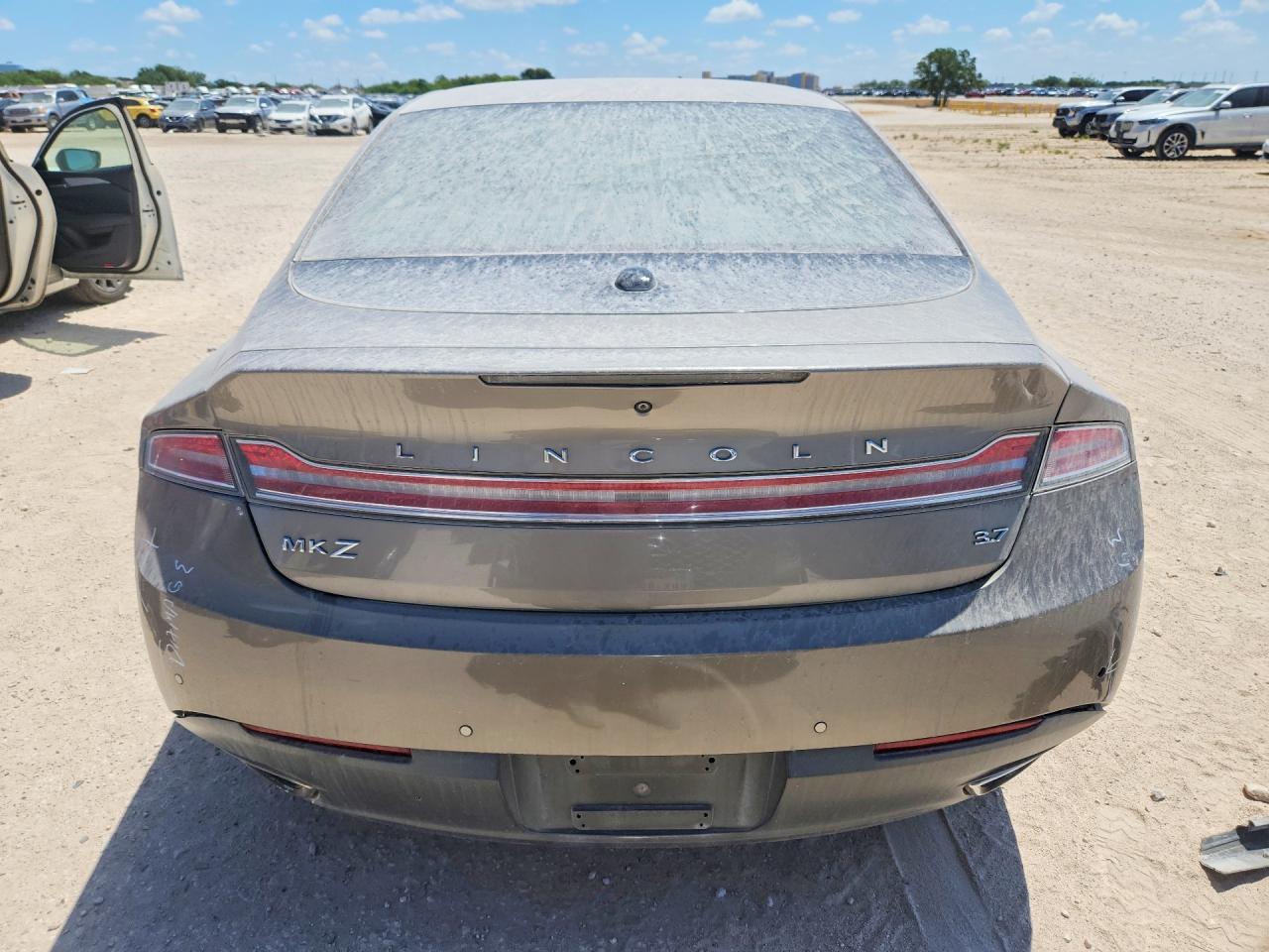 2015 Lincoln Mkz Gray vin: 3LN6L2GK8FR624976