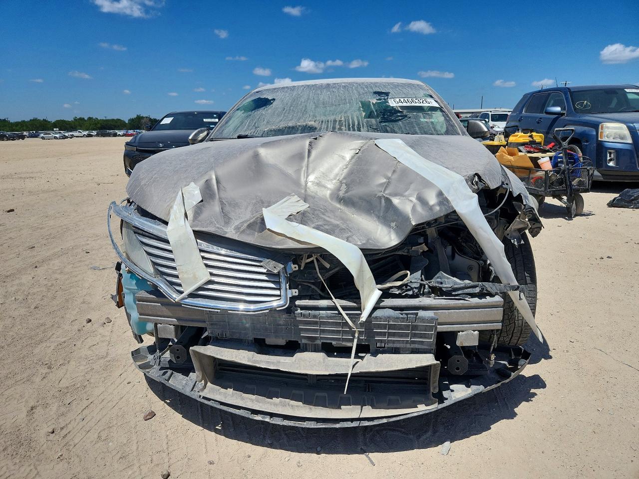 2015 Lincoln Mkz Gray vin: 3LN6L2GK8FR624976