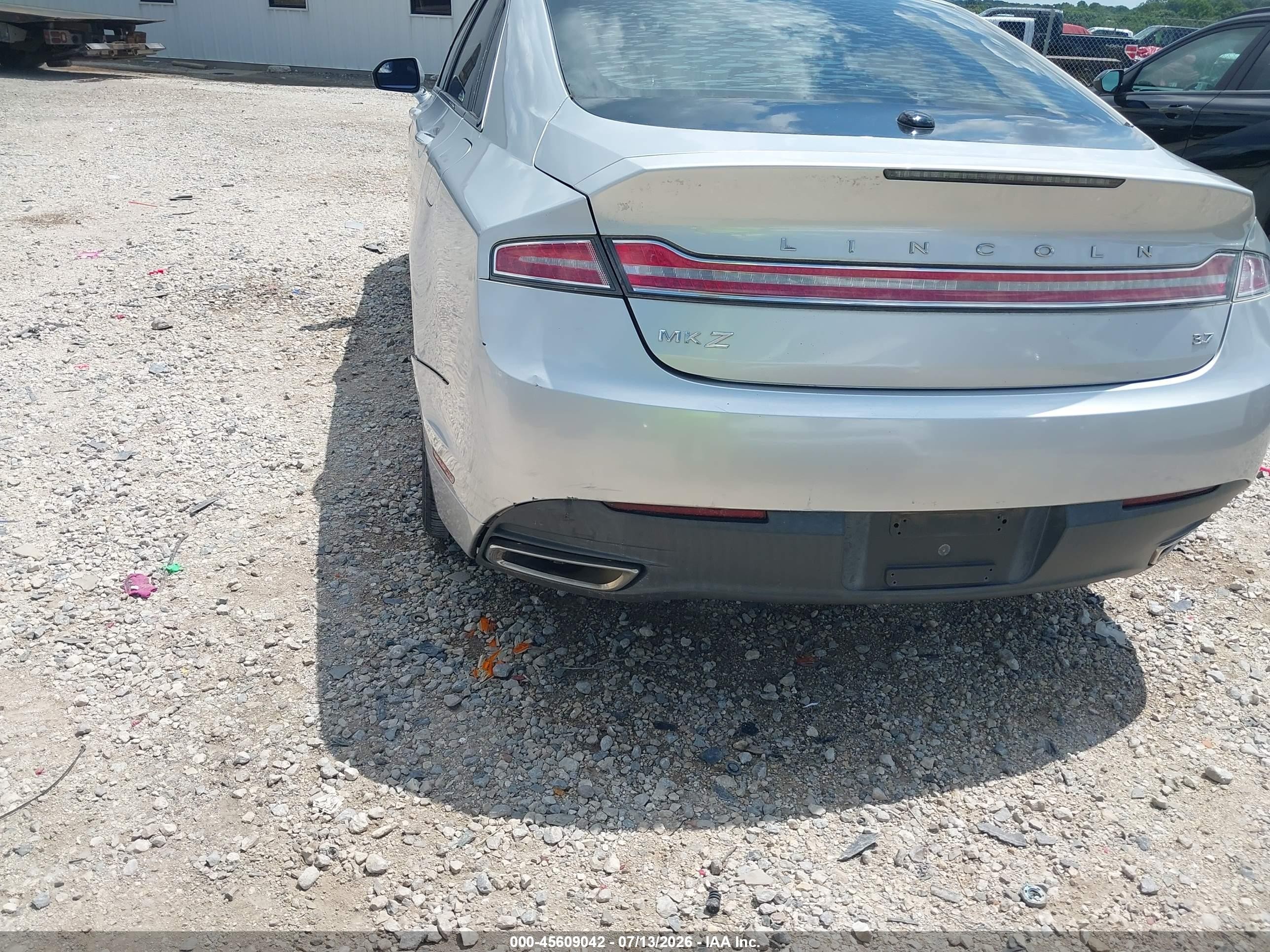 2013 Lincoln Mkz   Silver vin: 3LN6L2GK9DR808398