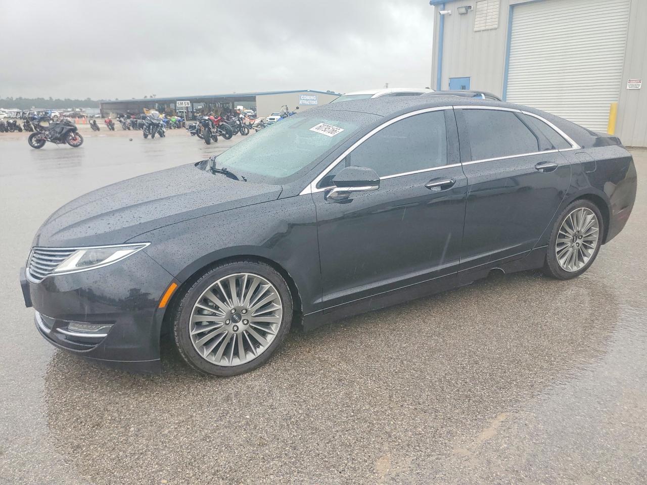 2014 Lincoln Mkz Black vin: 3LN6L2GK9ER806653
