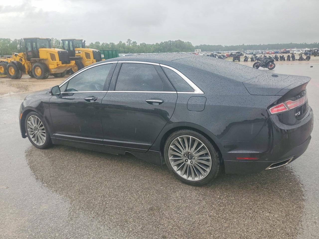 2014 Lincoln Mkz Black vin: 3LN6L2GK9ER806653