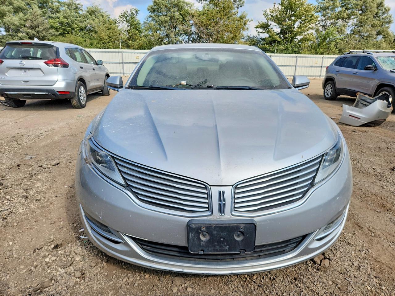 2013 Lincoln Mkz Gray vin: 3LN6L2GKXDR802254