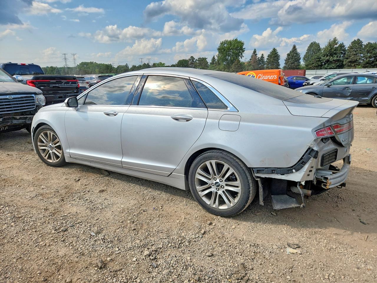 2013 Lincoln Mkz Gray vin: 3LN6L2GKXDR802254
