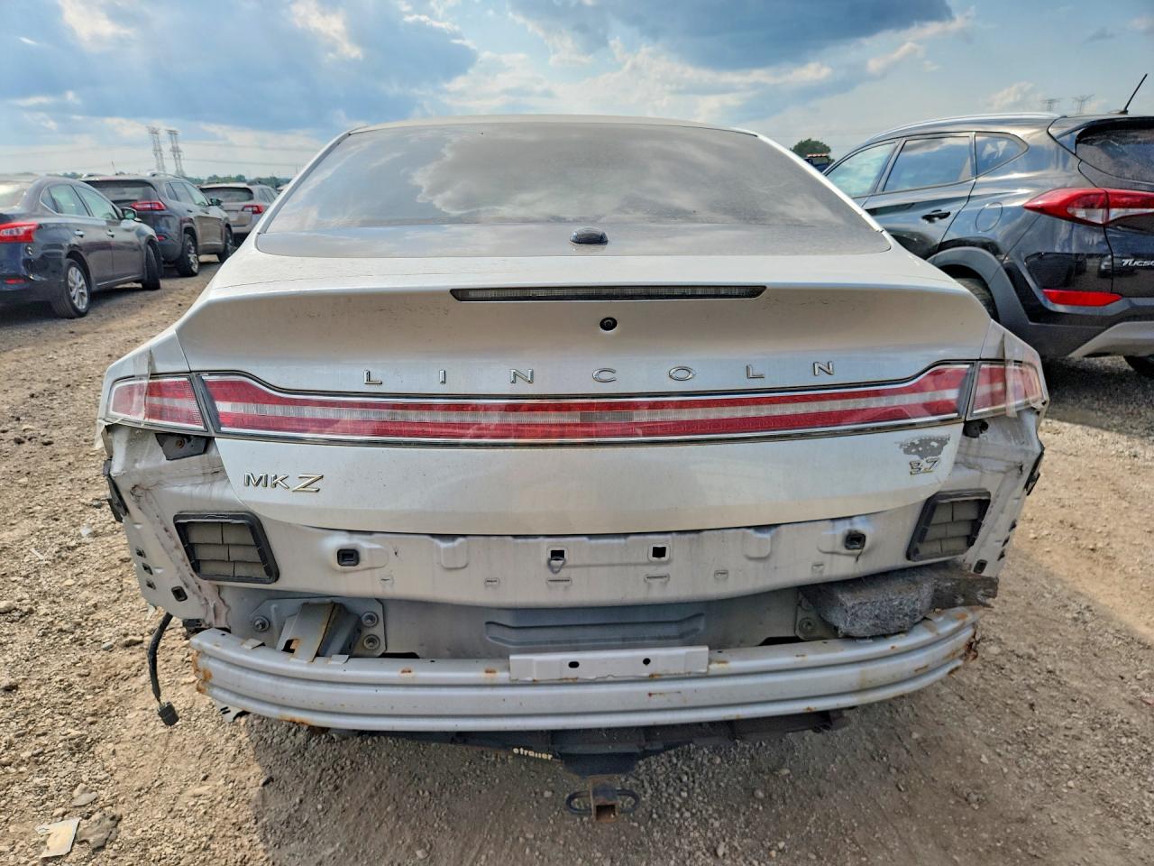 2013 Lincoln Mkz Gray vin: 3LN6L2GKXDR802254