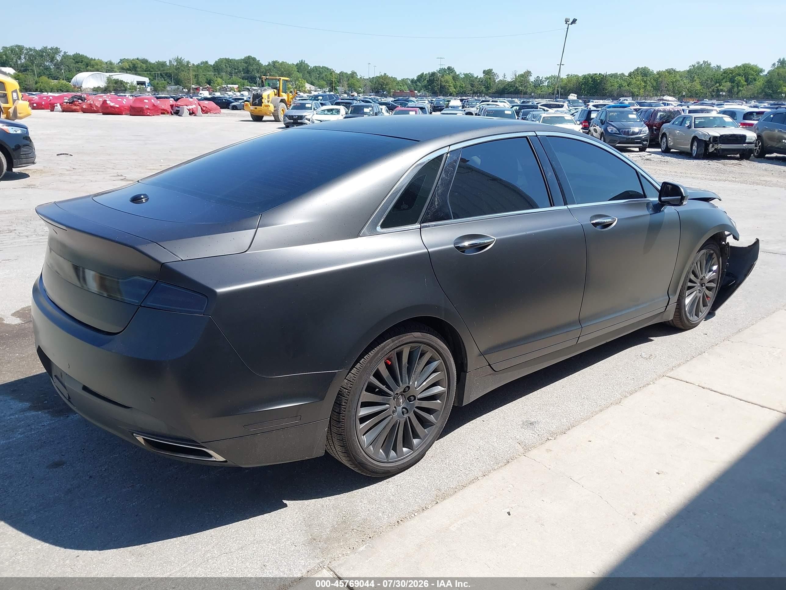 2013 Lincoln Mkz   Black vin: 3LN6L2GKXDR802822