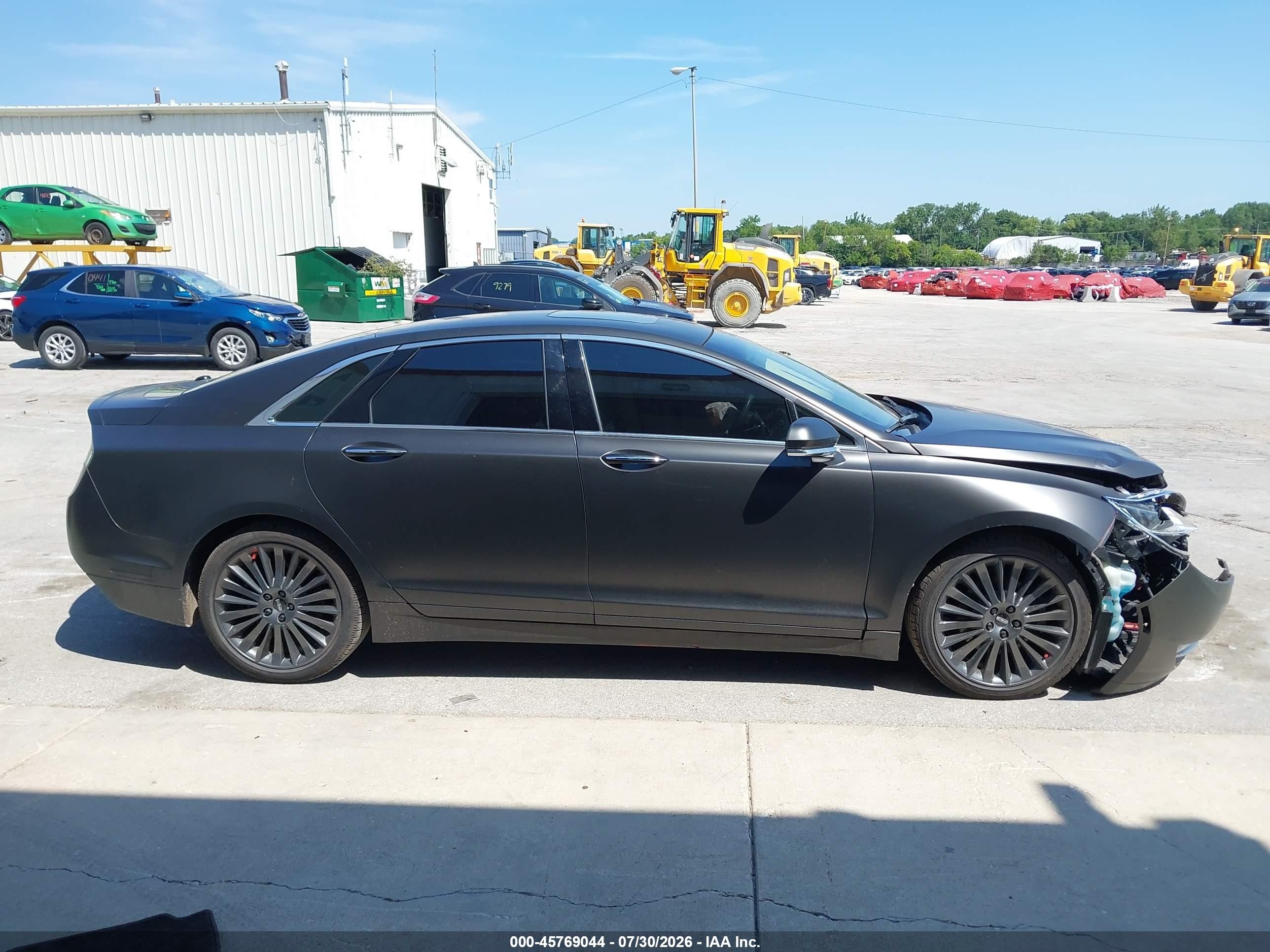 2013 Lincoln Mkz   Black vin: 3LN6L2GKXDR802822