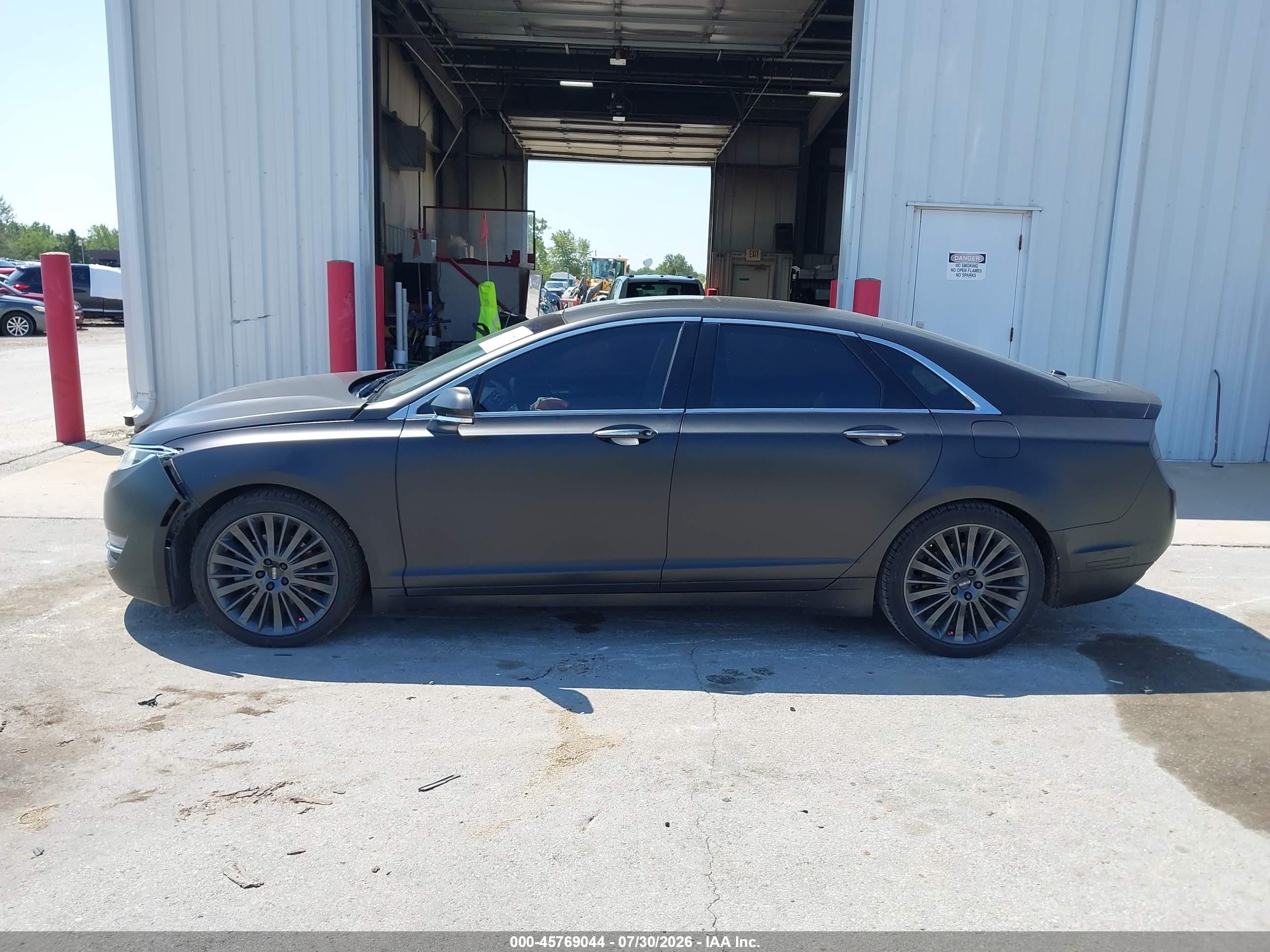 2013 Lincoln Mkz   Black vin: 3LN6L2GKXDR802822