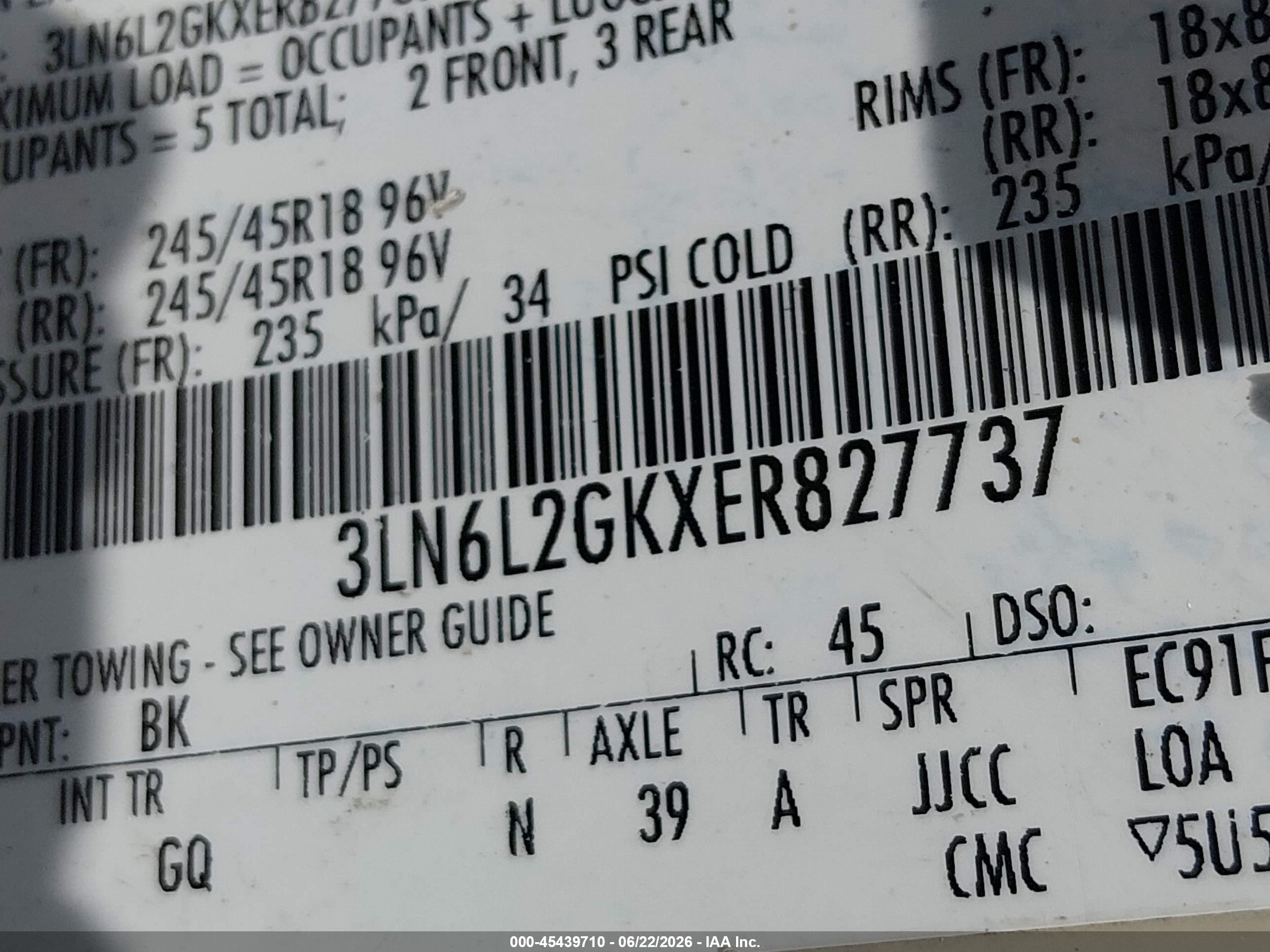 2014 Lincoln Mkz   Cream vin: 3LN6L2GKXER827737