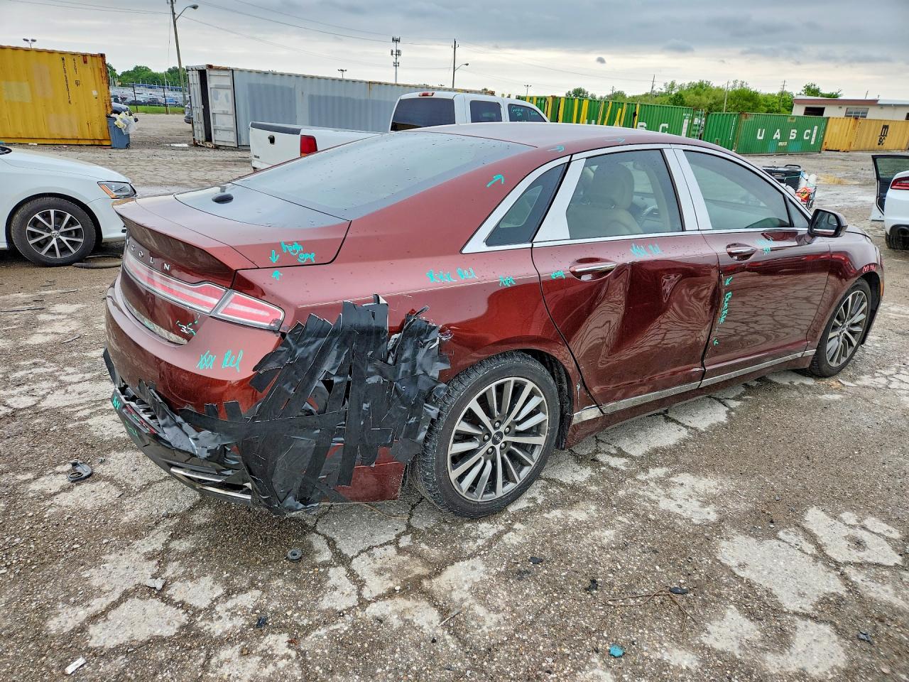 2015 Lincoln Mkz Brown vin: 3LN6L2GKXFR601960