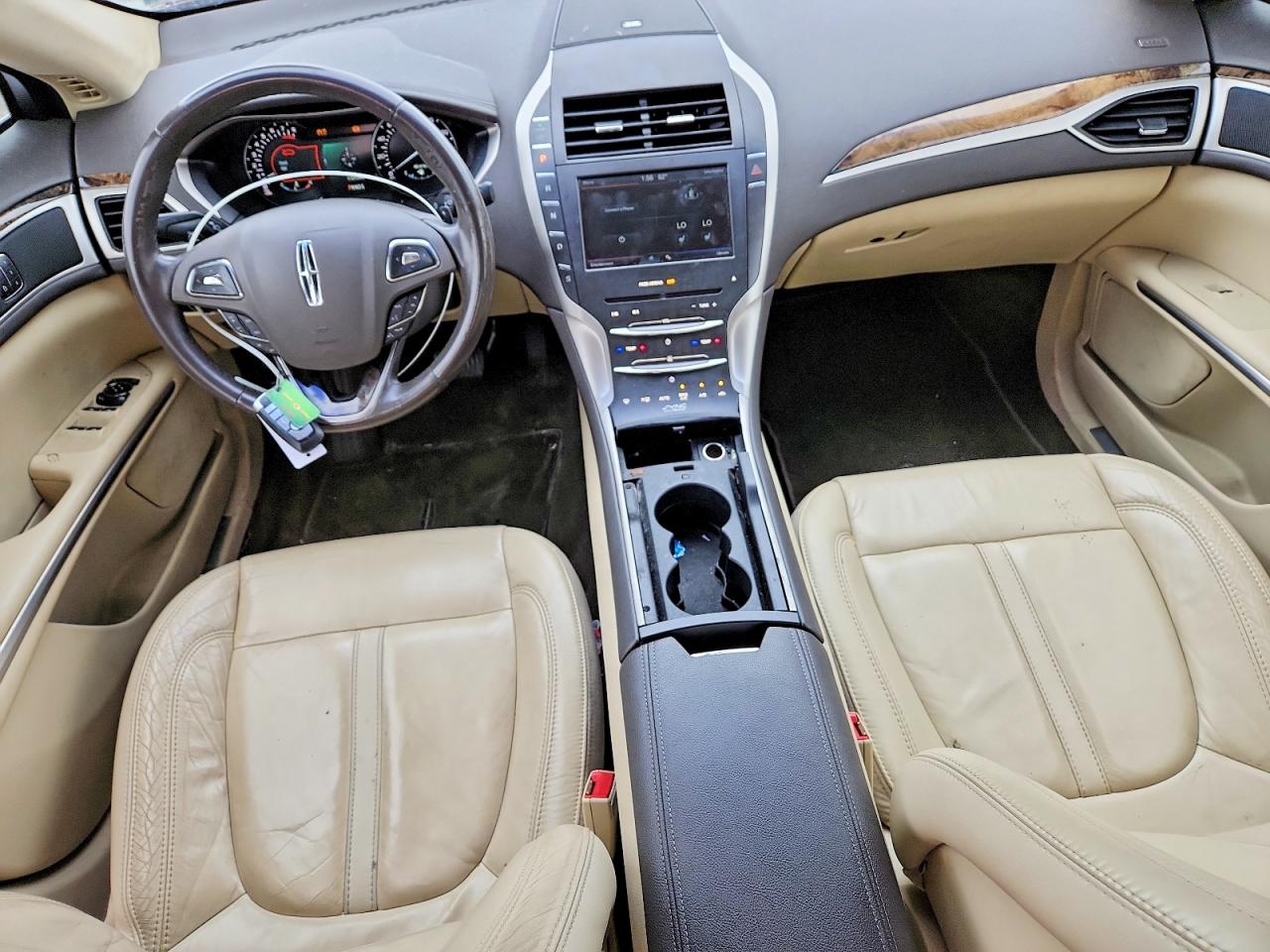 2015 Lincoln Mkz Brown vin: 3LN6L2GKXFR601960