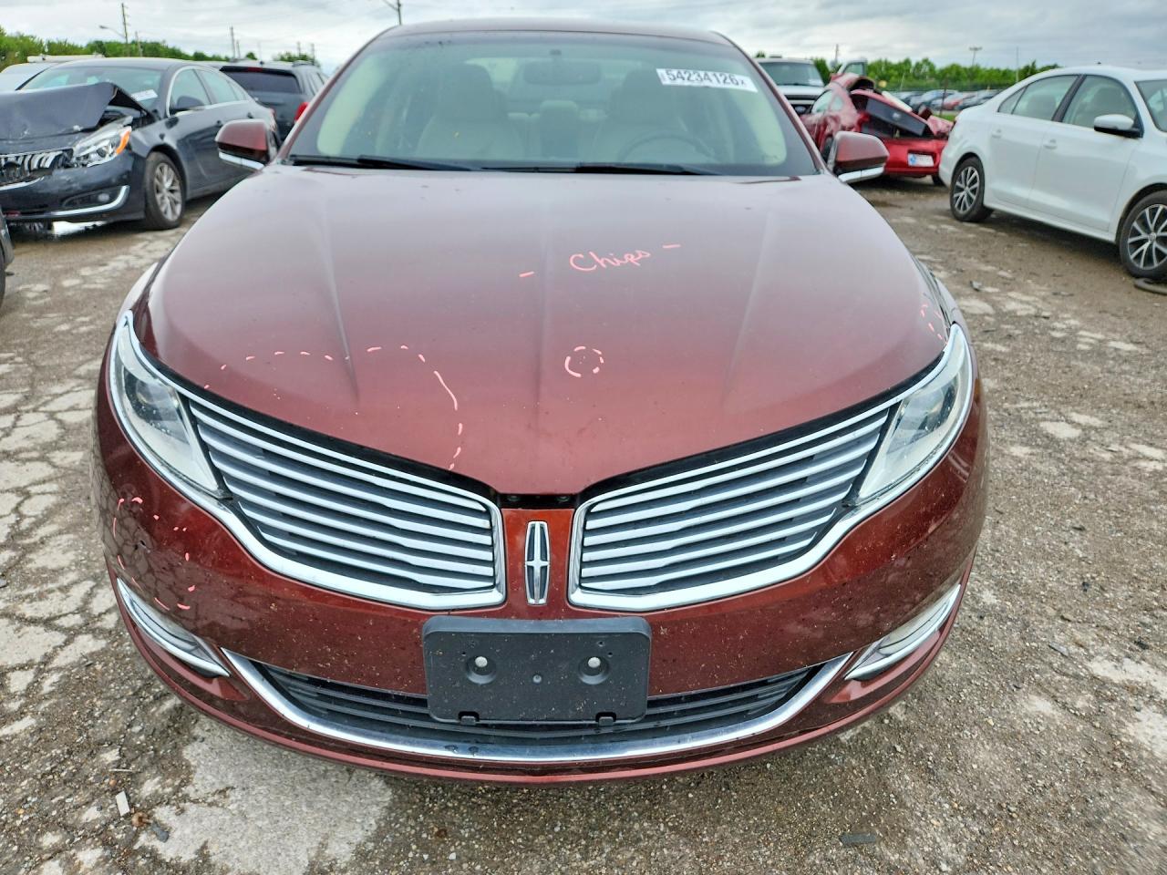 2015 Lincoln Mkz Brown vin: 3LN6L2GKXFR601960