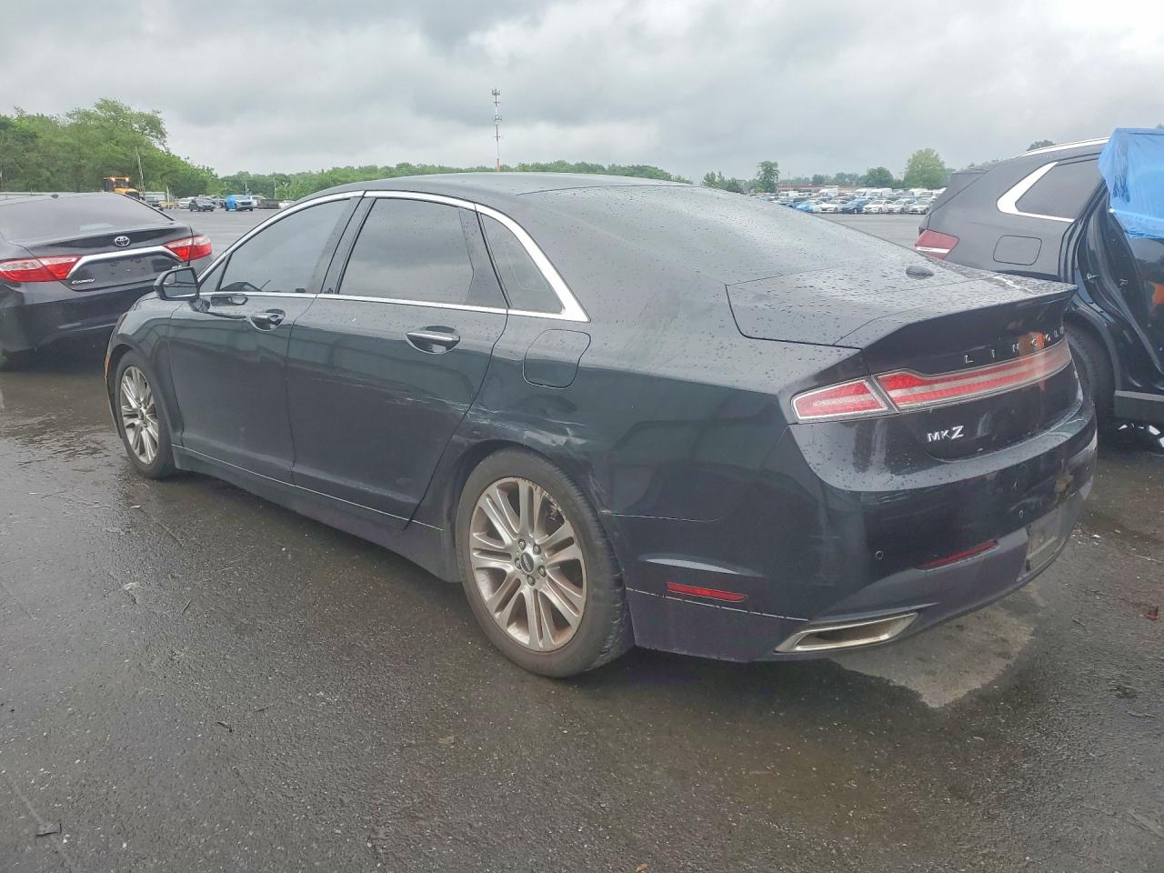 2015 Lincoln Mkz Gray vin: 3LN6L2GKXFR613154