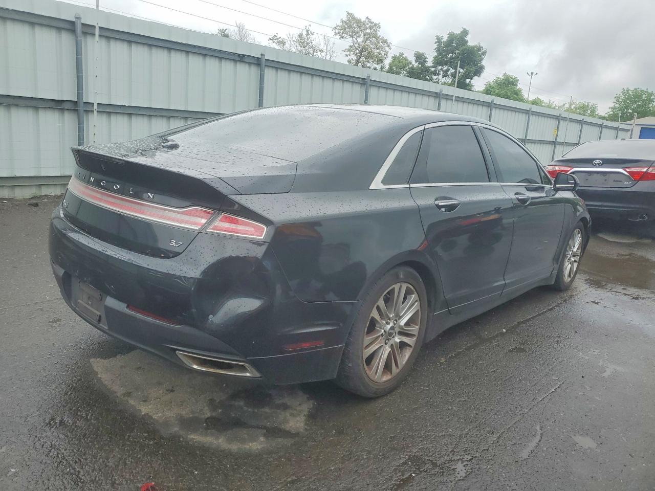 2015 Lincoln Mkz Gray vin: 3LN6L2GKXFR613154
