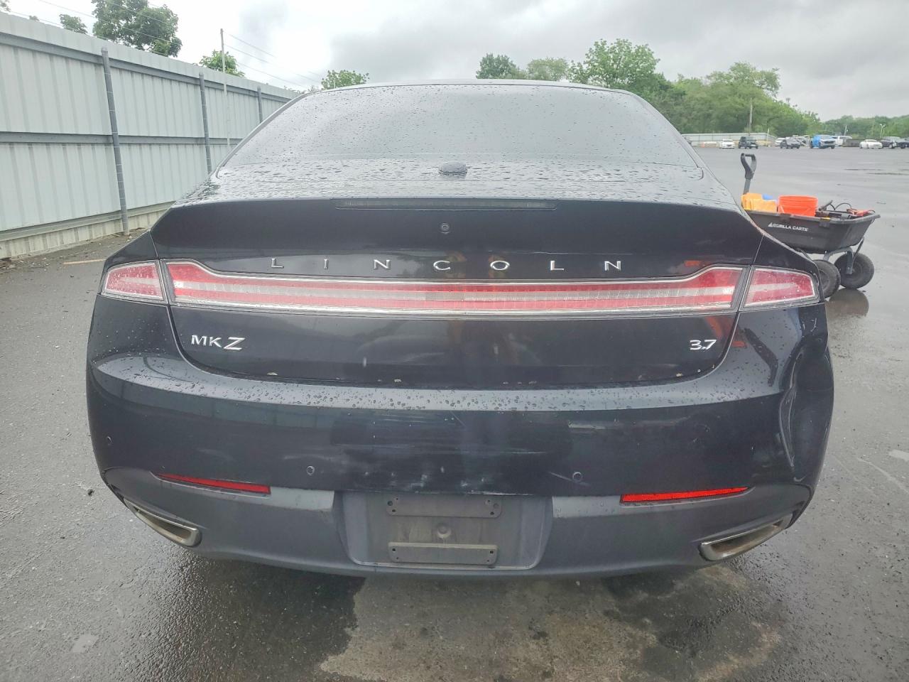 2015 Lincoln Mkz Gray vin: 3LN6L2GKXFR613154