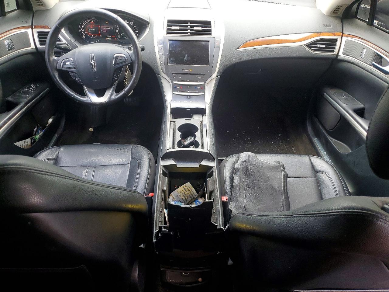 2015 Lincoln Mkz Gray vin: 3LN6L2GKXFR613154