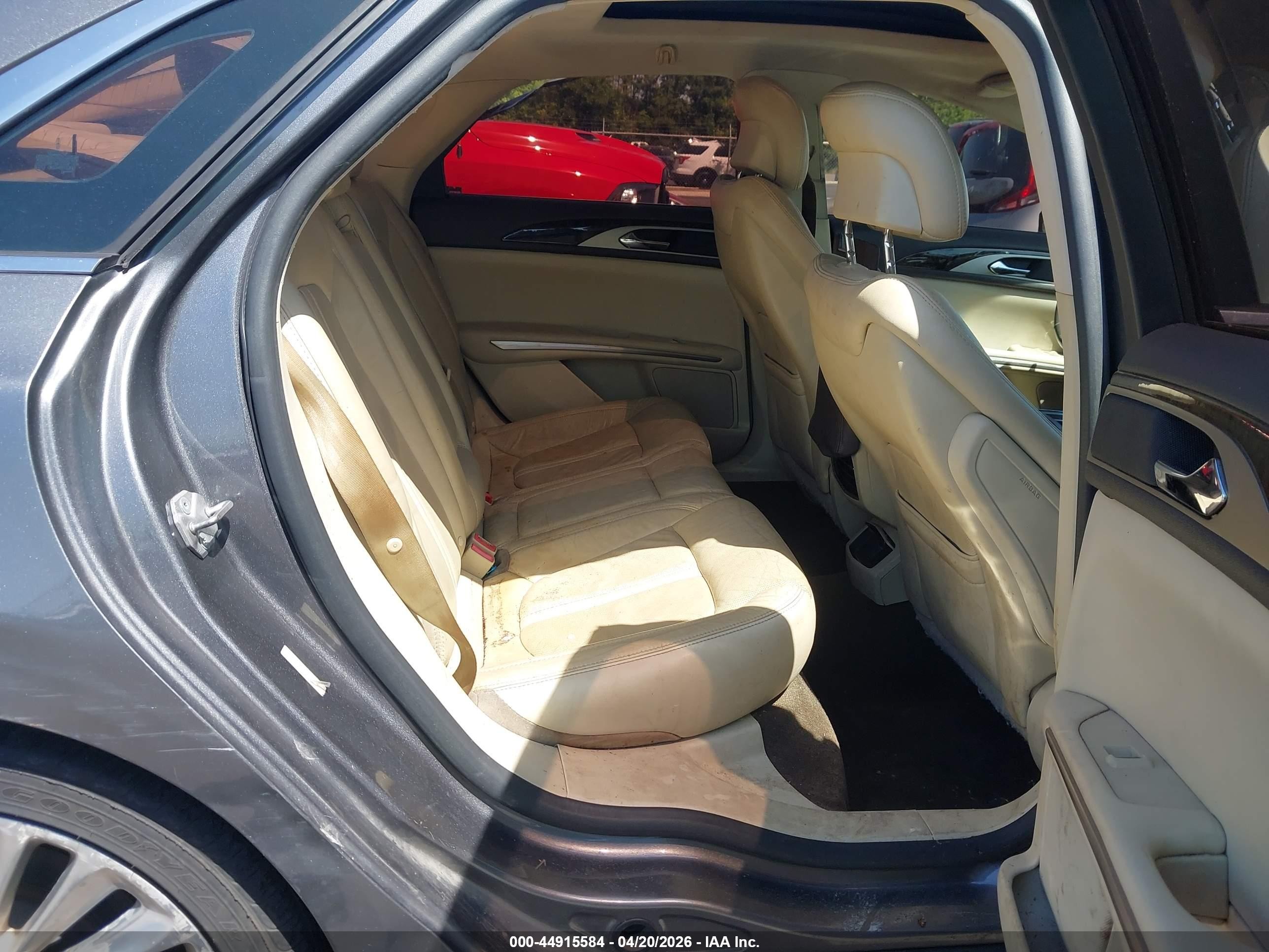 2014 Lincoln Mkz   Gray vin: 3LN6L2J90ER807034