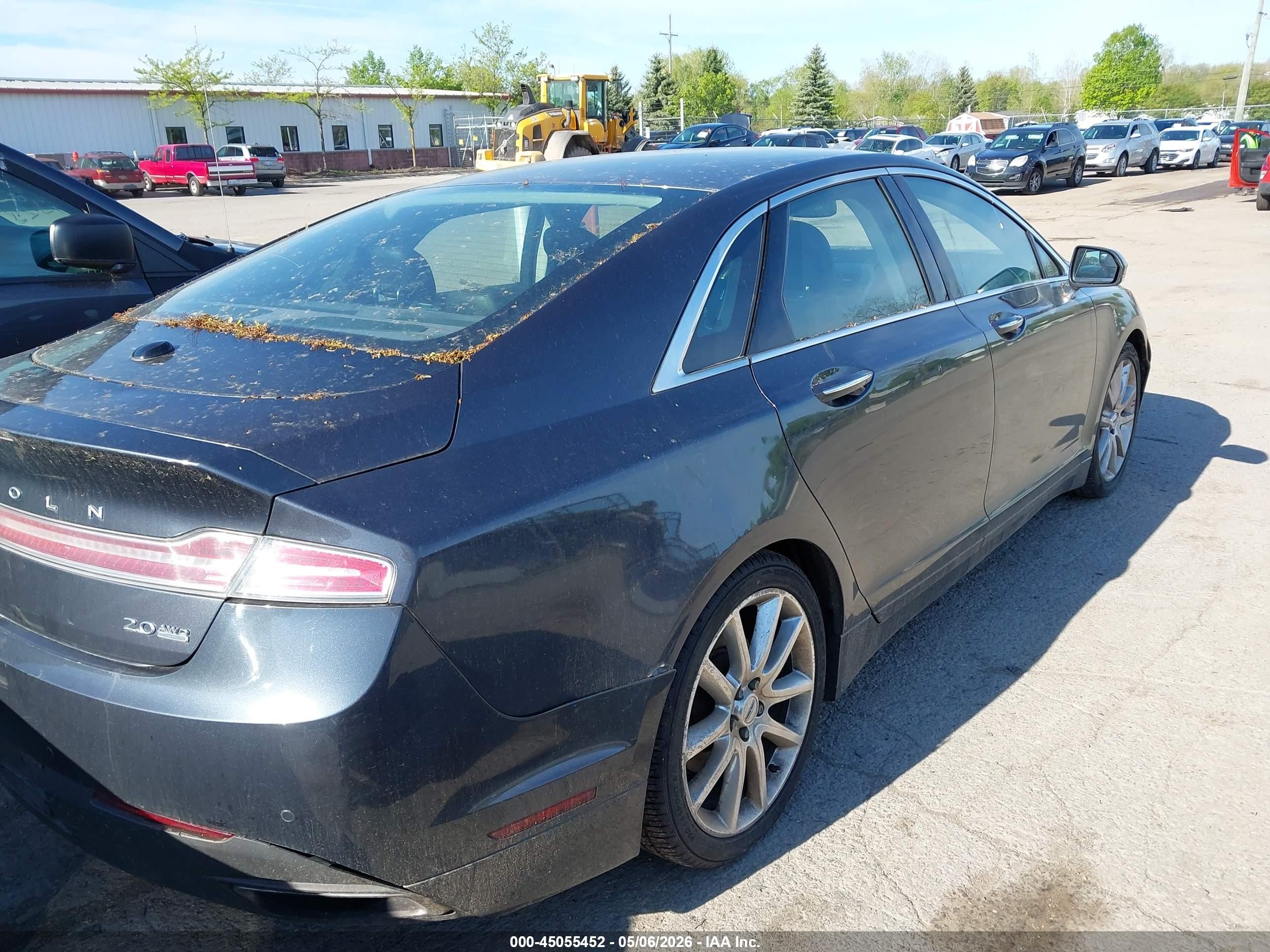 2014 Lincoln Mkz   Black vin: 3LN6L2J90ER813433