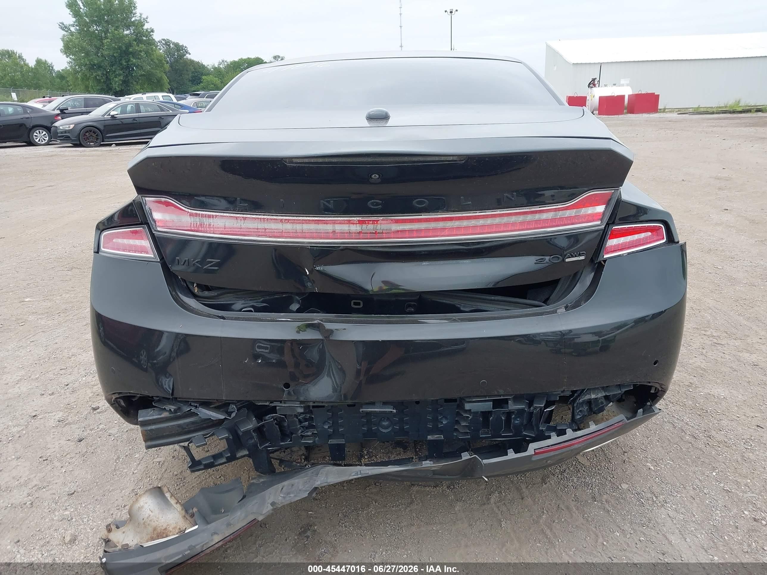 2014 Lincoln Mkz   Black vin: 3LN6L2J90ER817885