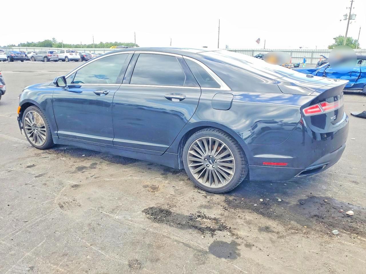 2015 Lincoln Mkz Black vin: 3LN6L2J90FR602704