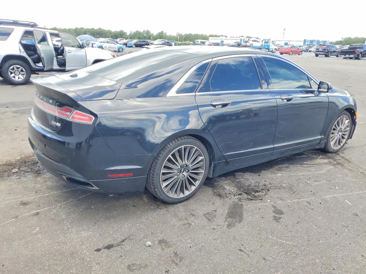 2015 Lincoln Mkz Black vin: 3LN6L2J90FR602704