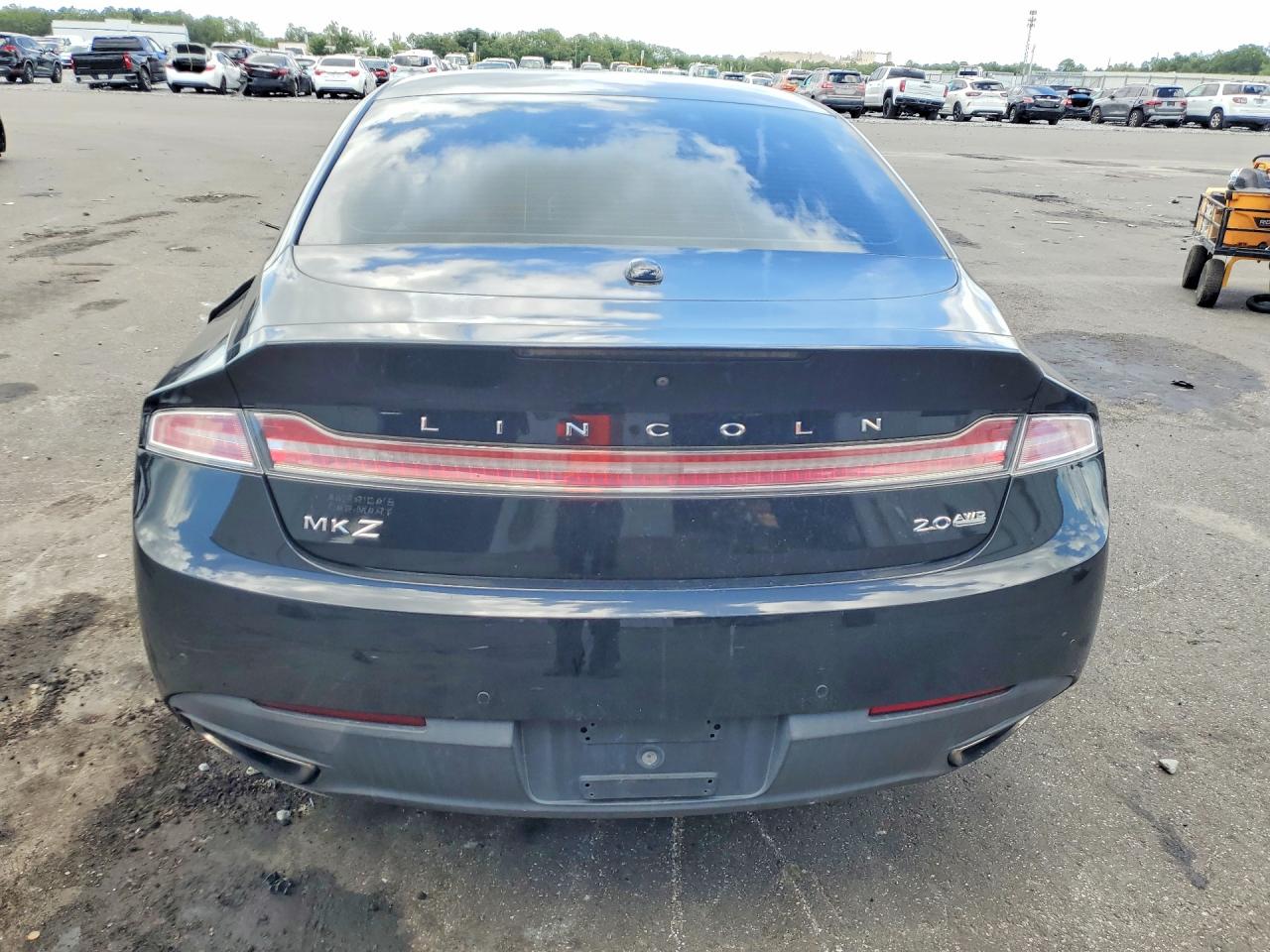 2015 Lincoln Mkz Black vin: 3LN6L2J90FR602704