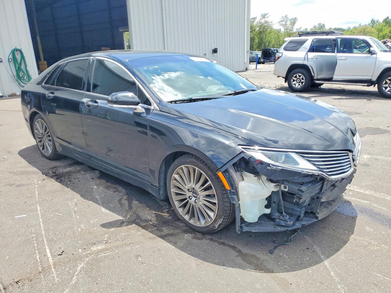 2015 Lincoln Mkz Black vin: 3LN6L2J90FR602704