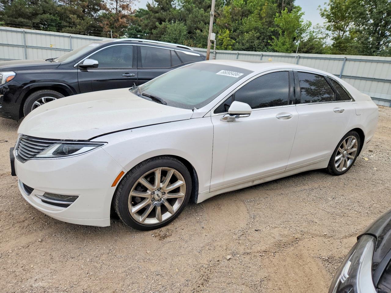 2015 Lincoln Mkz White vin: 3LN6L2J90FR602864